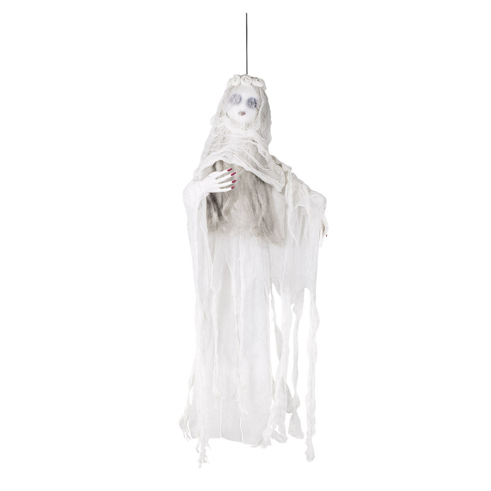 Fantôme Blanc Suspendu Halloween - Décoration Spectrale