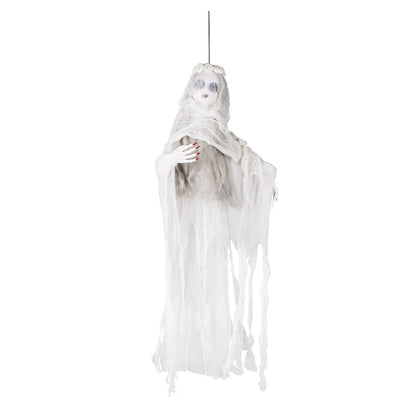 Fantôme Blanc Suspendu Halloween - Décoration Spectrale