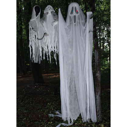 Fantôme Blanc Suspendu Halloween - Décoration Spectrale