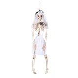 Squelette Mariée Suspendu - Décoration Halloween Effrayante