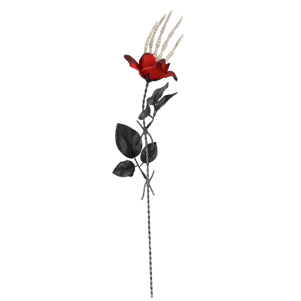 Cape Vampire Gothique Noire avec Roses et Crânes - Déguisement Adulte
