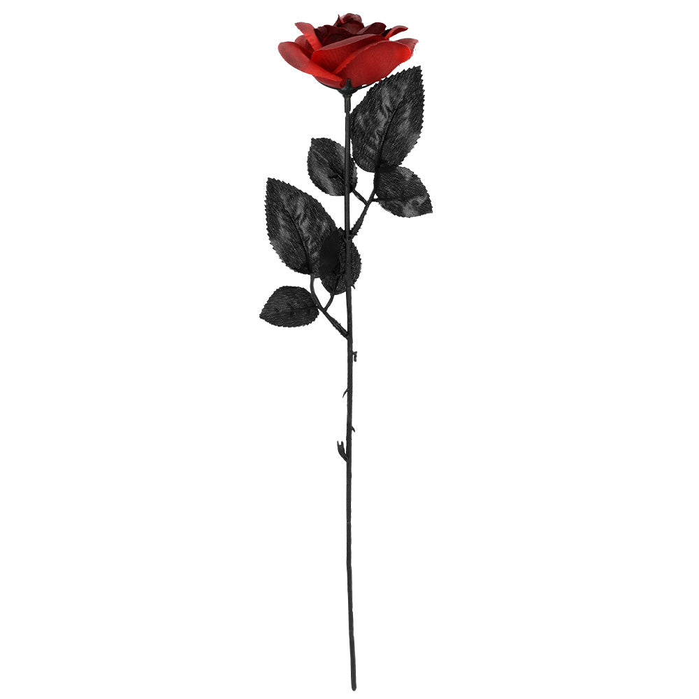 Cape Vampire Gothique Noire avec Roses et Crânes - Déguisement Adulte