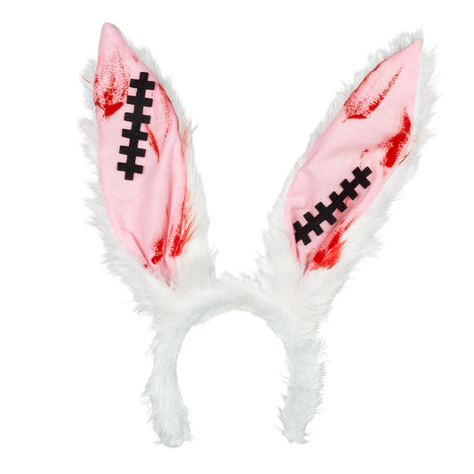 Oreilles de Lapin Zombie Ensanglantées - Accessoire Halloween