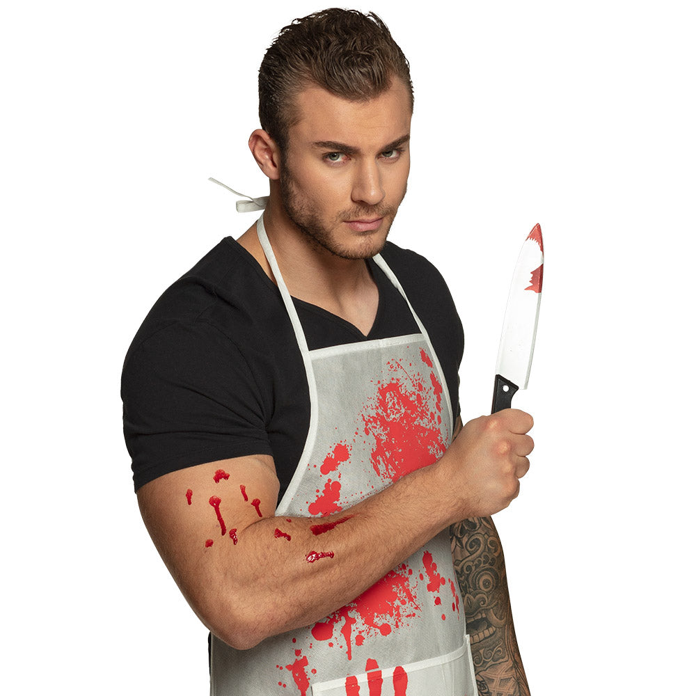 Couteau Sanglant Déguisement Halloween Accessoire Réaliste