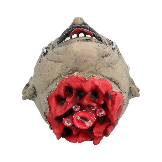 Tête Zombie Sanglante Suspendue - Décoration Halloween Horrifique