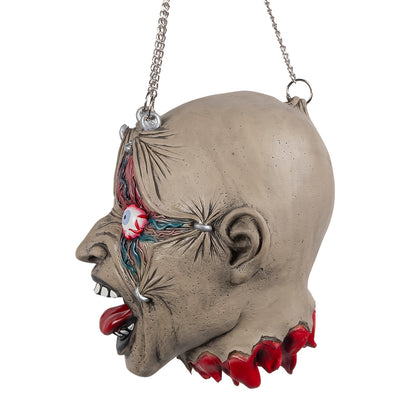 Tête Zombie Sanglante Suspendue - Décoration Halloween Horrifique