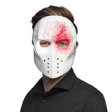 Masque Blanc Spray Sanguin Halloween - Déguisement Terrifiante
