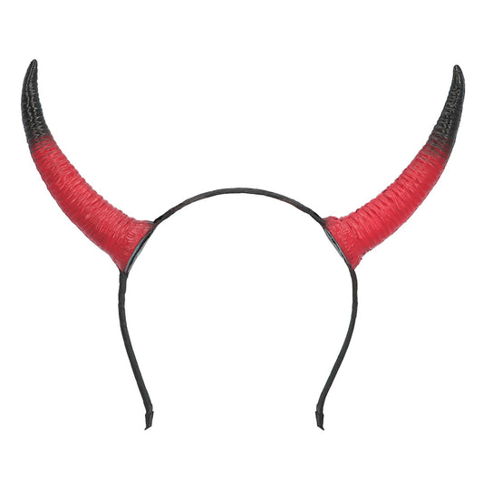 Cornes de Démon Rouge et Noir - Accessoire Déguisement