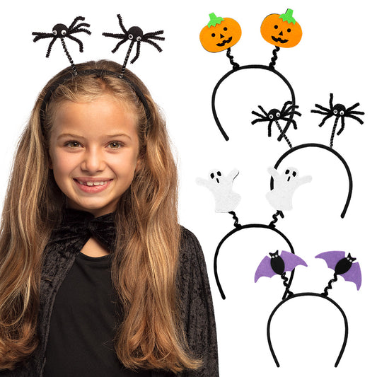 Serre-tête Halloween à Choisir - Araignées, Citrouilles, Fantômes