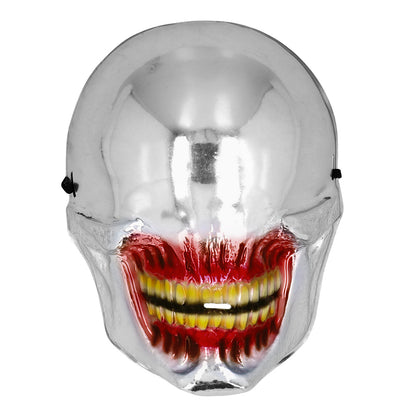 Masque Squelette LED Luminescent Halloween - Tête de Mort Transparente