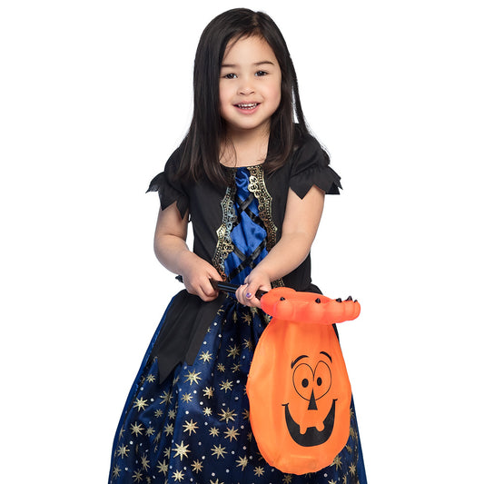 Sac Citrouille Halloween Enfant - Récolte Friandises