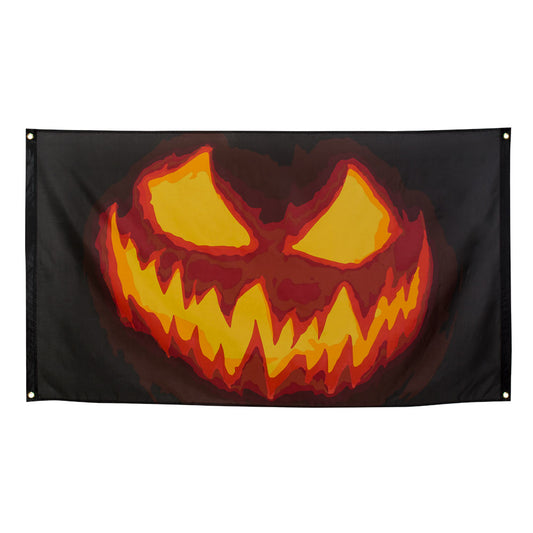 Bannière Halloween Citrouille Jack Luminescente - Décoration