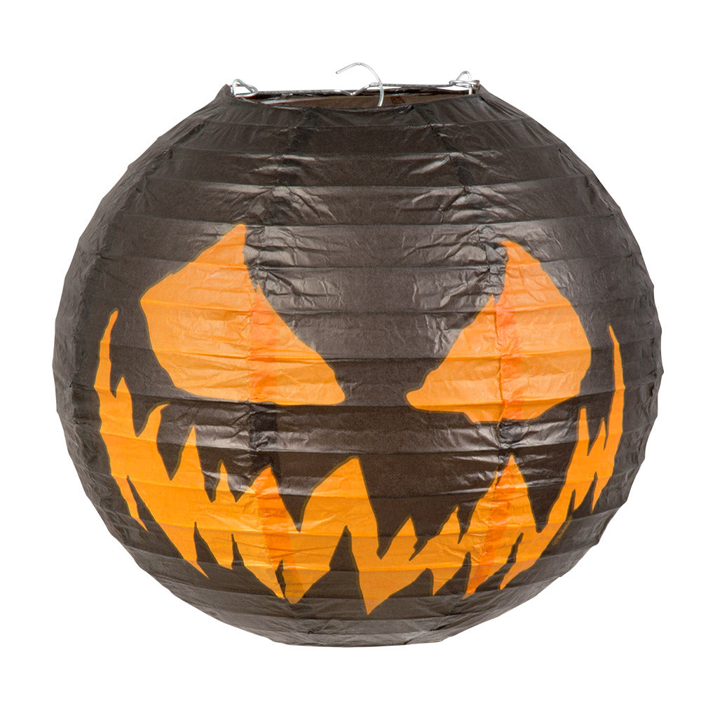 Lanterne Citrouille Halloween 25cm - Décoration Jack-o'-lantern