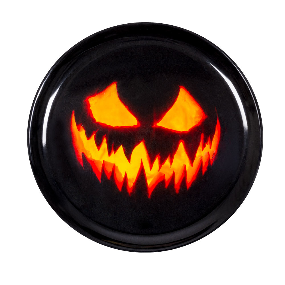Plateau de Présentation Halloween Jack O'Lantern LED Noir