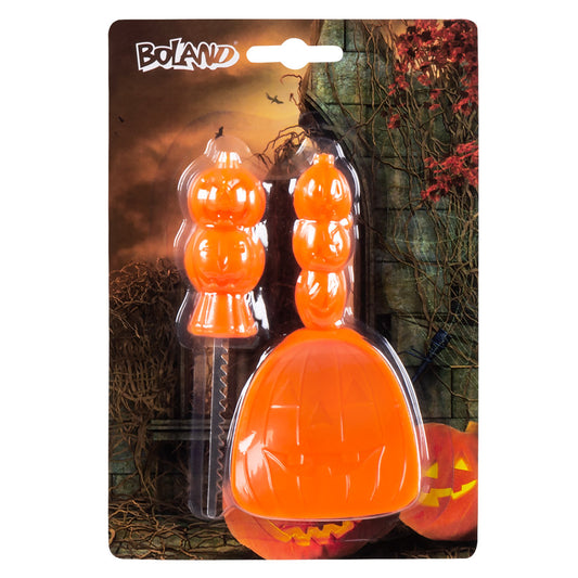 Set Citrouilles Halloween Luminaires Décoration