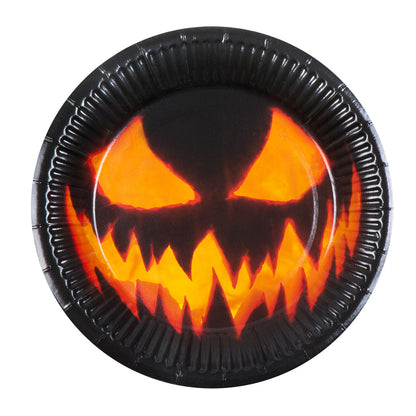 Assiettes Halloween Citrouille Jack - Décoration Festive