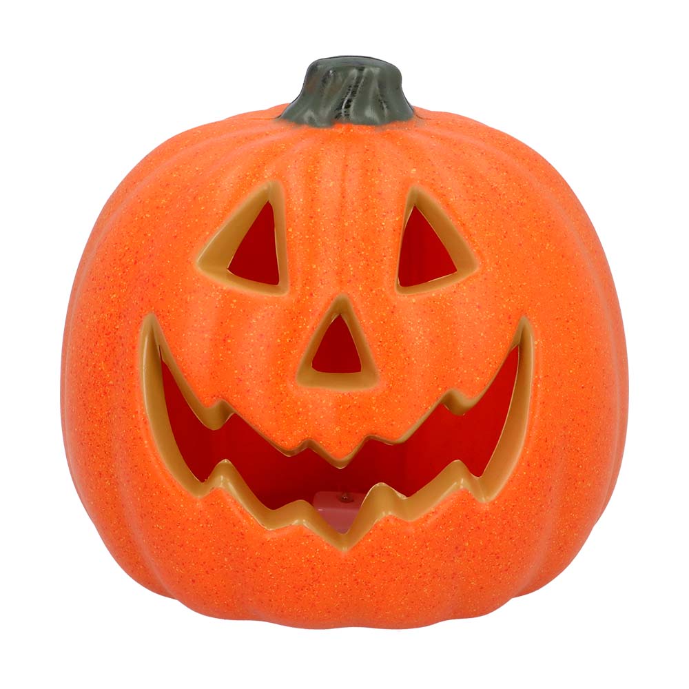 Citrouille Halloween LED Verte - Décoration Lumineuse Jack O'Lantern
