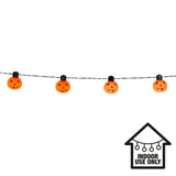 Guirlande LED Halloween Citrouilles Souriantes 175cm