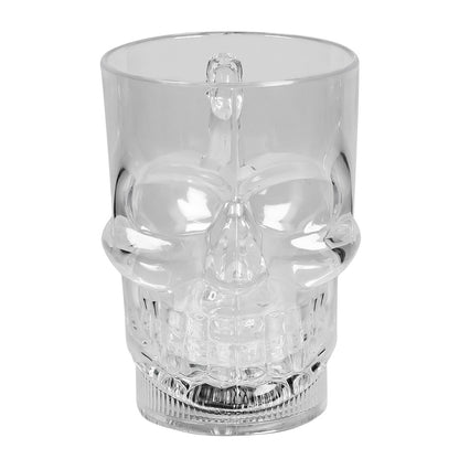 Chope Crâne Lumineuse LED - Verre Party Skull