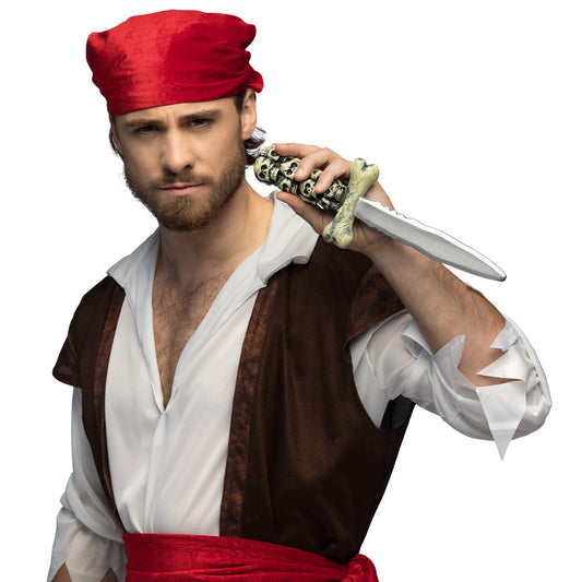 Épée Pirate Crânes - Accessoire Déguisement Aventurier