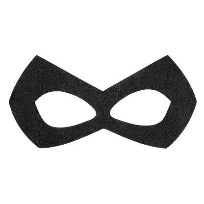 Masque et Serre-tête Arlequin noir et rouge - Déguisement