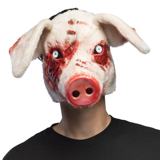 Masque Cochon Sanglant Réaliste - Déguisement Halloween