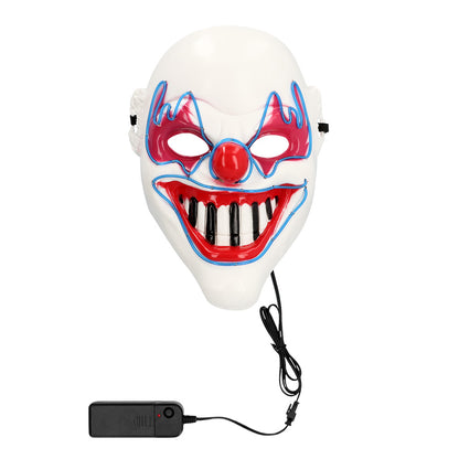 Masque Clown Lumineux LED - 3 Modes d'Éclairage
