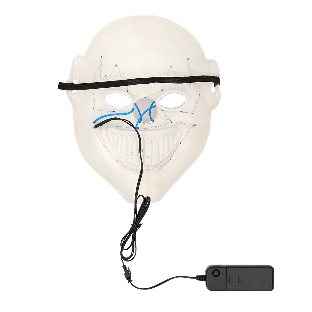 Masque Clown Lumineux LED - 3 Modes d'Éclairage