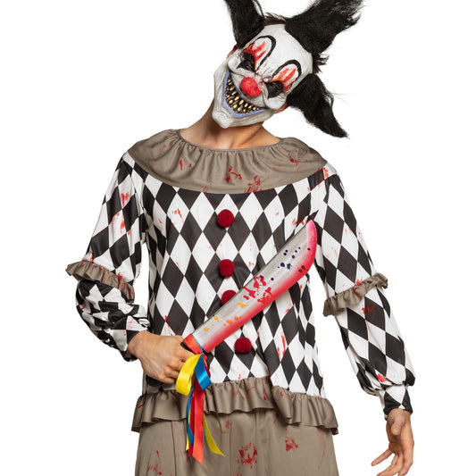 Déguisement Clown Tueur Halloween - Masque & Costume Complet