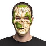 Masque Crâne Mouche Verte Réaliste Halloween Adulte