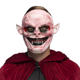 Masque Démon Rose Effrayant avec Crocs - Halloween