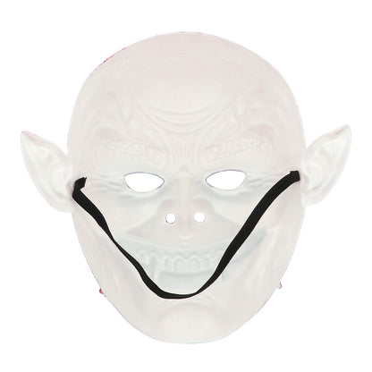 Masque Démon Rose Effrayant avec Crocs - Halloween