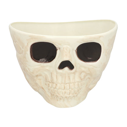 Bol Crâne Blanc Halloween - Accessoire Décoration Fête