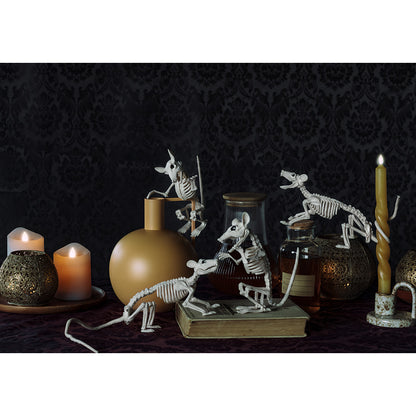 Squelette Animal Phosphorescent - Décoration Halloween Originale