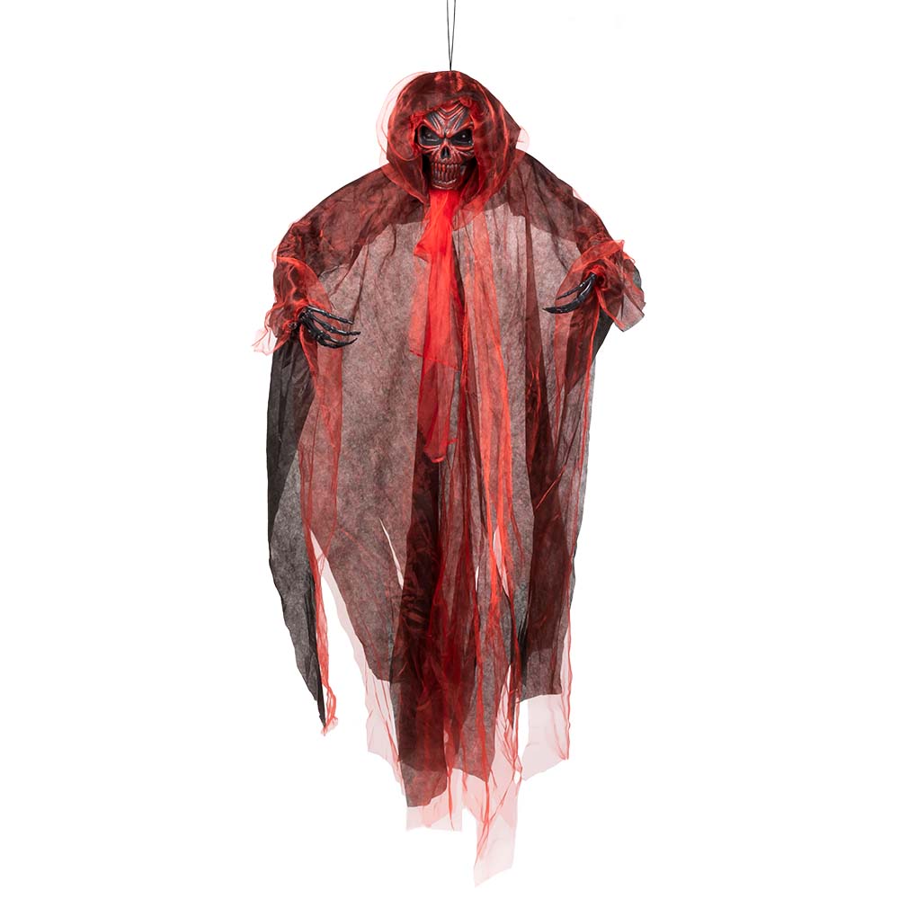 Décoration Halloween Squelette Lumineux - Spectre Suspendu LED