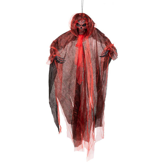 Décoration Halloween Squelette Lumineux - Spectre Suspendu LED