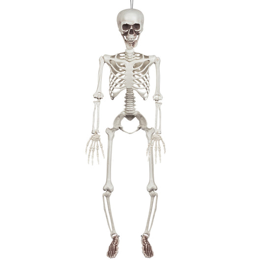 Squelette Suspendu Articulé 160cm - Décoration Halloween Réaliste