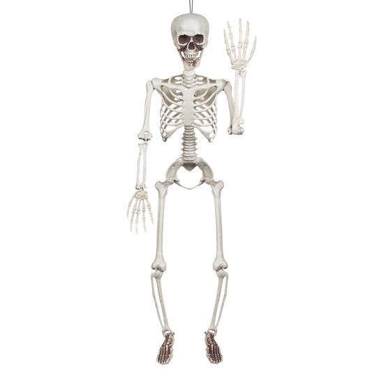 Squelette Suspendu Articulé 160cm - Décoration Halloween Réaliste
