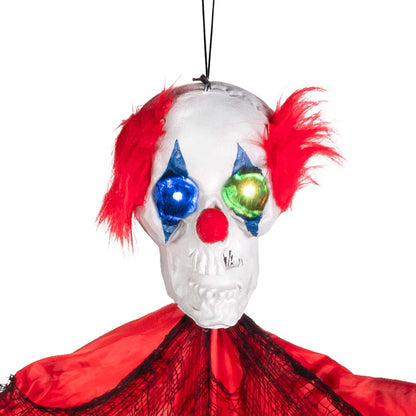 Décoration Suspendue Clown Squelette Lumineux - Halloween