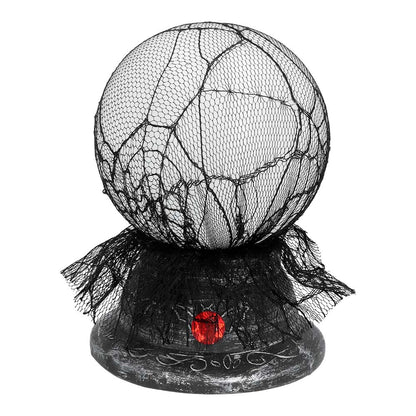 Lampe Méduse Lumineuse Filet Noir - Son et Lumière