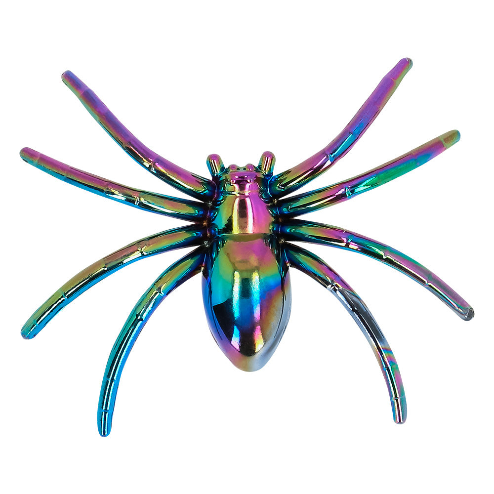 Araignées Iridescentes Décoration Halloween - Set de 6 Pièces