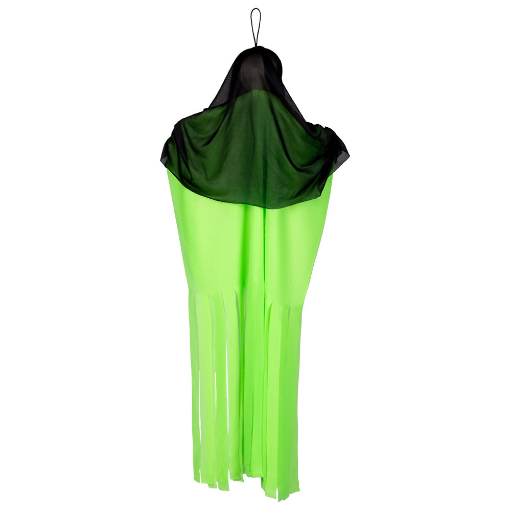 Fantôme Squelette Phosphorescent Vert - Décoration Halloween