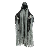 Déguisement Squelette Fantôme - Robe Grise Hantée Halloween