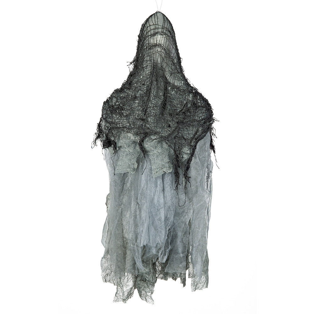 Déguisement Squelette Fantôme - Robe Grise Hantée Halloween