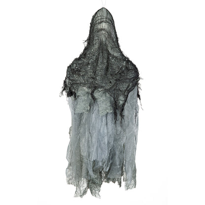 Déguisement Squelette Fantôme - Robe Grise Hantée Halloween