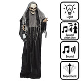 Shining Reaper 180cm - Déguisement Faucheuse Animée avec LED