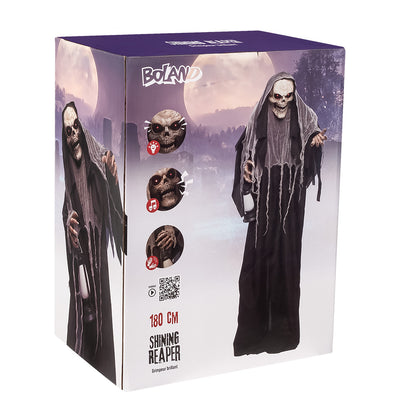 Shining Reaper 180cm - Déguisement Faucheuse Animée avec LED
