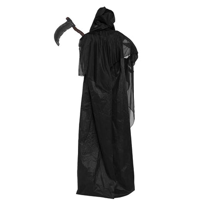 Faucheuse Géante 183cm - Squelette Lumineux & Sonore Halloween