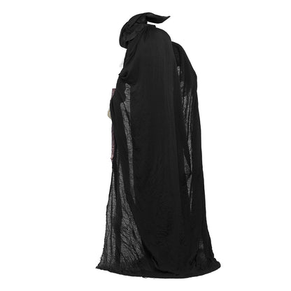 Sorcière Furieuse 170cm - Décoration Halloween Animée avec Lumière et Son
