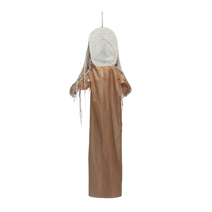 Fantôme Suspendu Lumineux et Sonore - Décoration Halloween Terrifiante